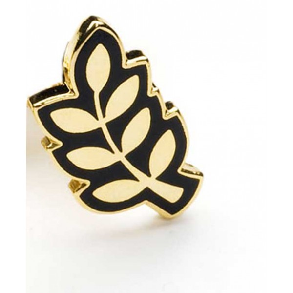 Masonic Acacia Leaf Pin Badge