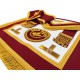 Order of Athelstan Provincial Apron Badge on Apron with Collar