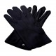 Black Cotton Knights Gloves