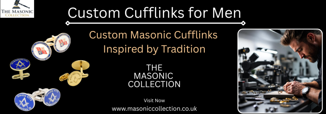How Do Freemasons Symbols Influence the Design of Custom Cufflinks for Men?