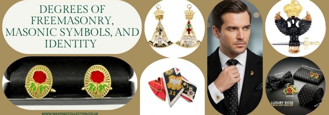 How Do the Degrees of Freemasonry Connect to Masonic Freemasonry Symbols and Identity?