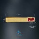 Diamond Cut Pattern Royal Arch Tieslide