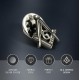 Antique Effect Masonic Lapel Pin