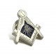 Square & Compass with the All-Seeing Eye Pin Badge
