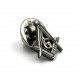 Antique Effect Masonic Lapel Pin