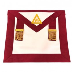 Irish Royal Arch Companions Apron With No Lace