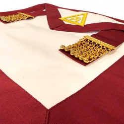 Irish Royal Arch Companions Apron With No Lace