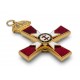 Knights Templar Grand Cross of the United Orders Collar Jewel