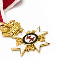 Knights Templar Past Preceptors Collarette & Jewel