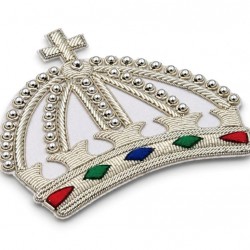 St. Thomas of Acon Embroidered Grand Preceptor Crown Mantle Badge