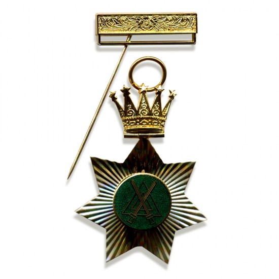 Large Council of Knights Past Chiefs Breast Jewel