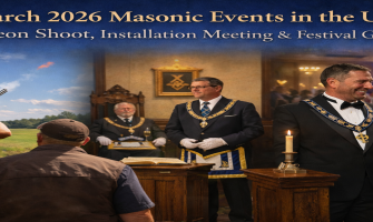 March 2026 Masonic Events in the UK: Clay Pigeon Shoot, Installation meeting & Festival Gala Evening
