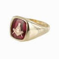 Masonic Gold Rings