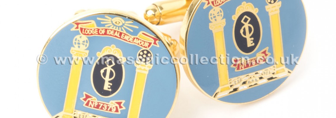 Custom Masonic Lodge Cufflinks for your Lodge