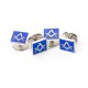 Masonic Blue Dress Shirt Studs