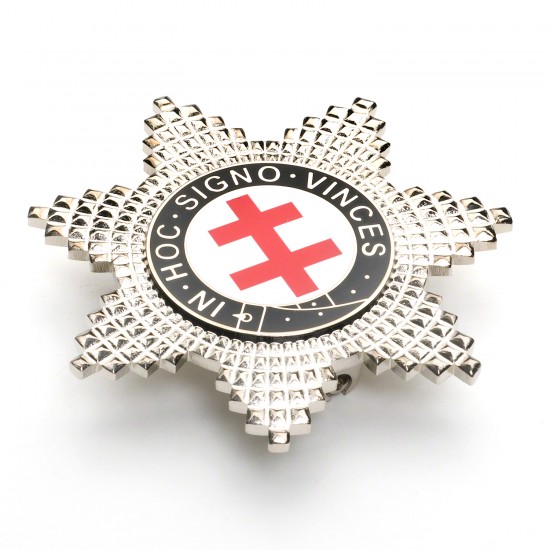 Masonic Knights Templar Perceptors Breast Star