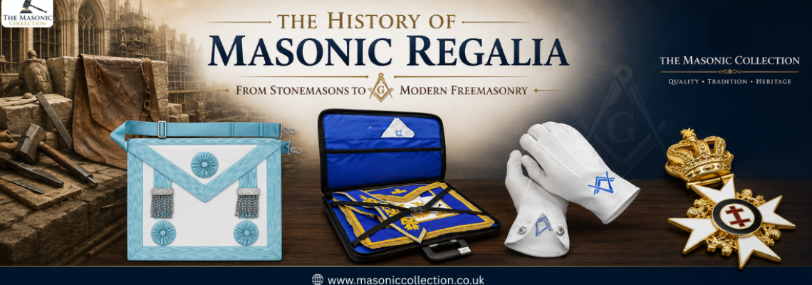 The History of Masonic Regalia: From Stonemasons to Modern Freemasonry