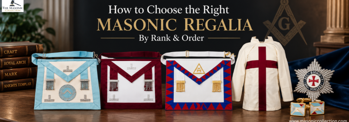 How to Choose the Right Masonic Regalia for Your Rank and Order