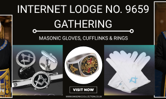Is Your Masonic Gloves, Cufflinks, and Ring Set Ready for the Internet Lodge No. 9659 Gathering?