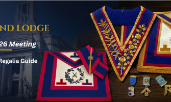 What Custom Masonic Regalia Do Freemasons Need for the Mark Grand Lodge September 2026 Meeting?