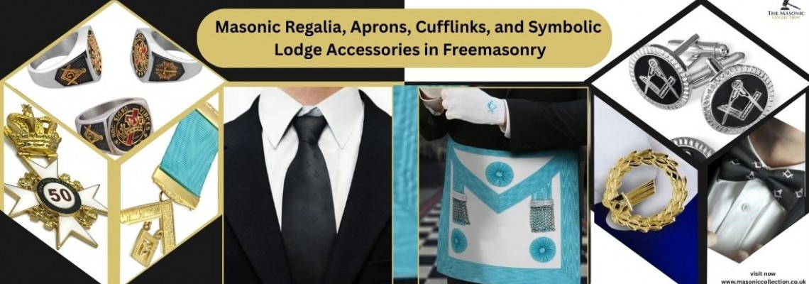 What Do Masonic Gifts, Cufflinks, Aprons, and Custom Regalia Represent in Freemasonry?