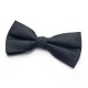 Black 100% Silk Woven Masonic Bow Tie