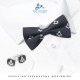 Masonic 100% Silk Sq & Compass Bowtie