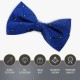 Masonic 100% Silk Woven Bowtie with G