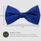 Masonic 100% Silk Woven Bowtie with G