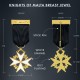 Masonic Knight of Malta Breast Jewel