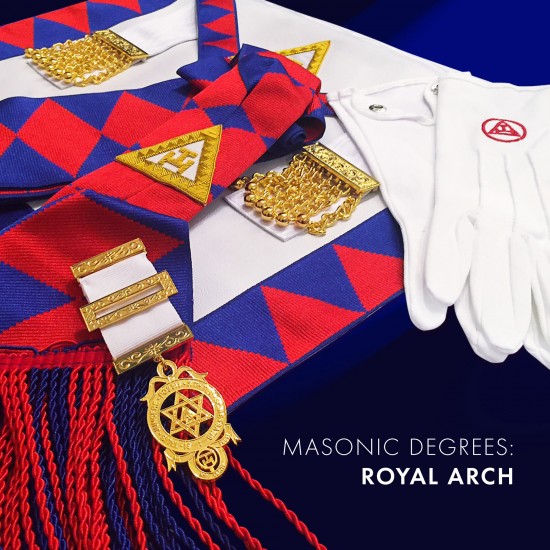 Royal Arch Companions Breast Jewel - Elegant regalia accessory for ceremonies