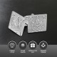 Silver Detailed Masonic Cufflinks