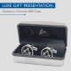 Black & Silver Masonic Cufflinks