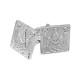 Silver Detailed Masonic Cufflinks