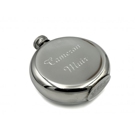 6OZ Round Masonic Flask