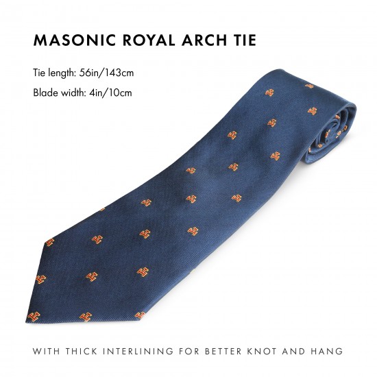 Royal Arch Masonic Silk Woven Tie