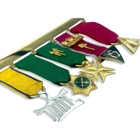 Allied Masonic Degree Set of 5 Jewels