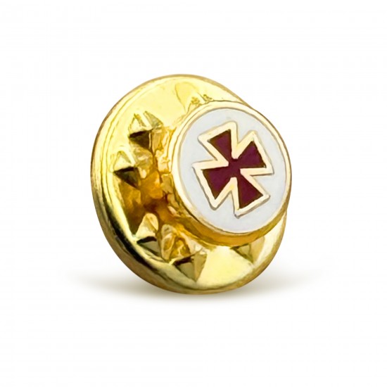 Discreet KT Knight’s Templar Lapel Pin