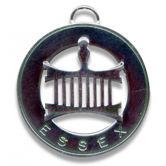 Silver Plated Allied Deputy District Grand Prefect Collarette Jewel