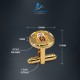 Order of Athelstan Masonic Cufflinks