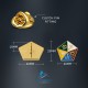 Allied Degree Pin Badge