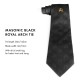 Black Royal Arch Chapter (RA) Tie