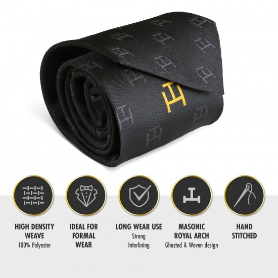 Black Royal Arch Chapter (RA) Tie