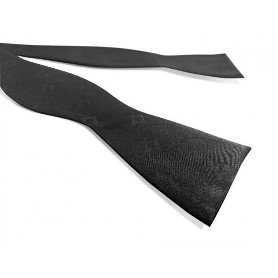Black Freemasons 100% Silk Woven Masonic Self-Tie Bowtie