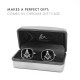 Black Masonic Cufflinks with G