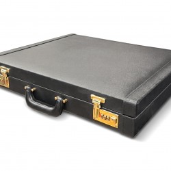 Masons Classic Real Leather Layflat Grand Rank Masonic Regalia Case