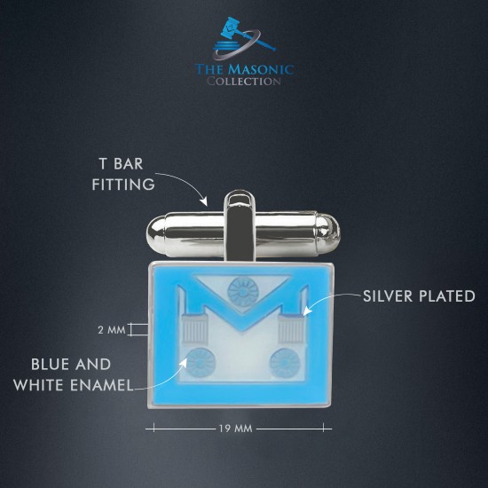 Craft Master Mason Apron Cufflinks