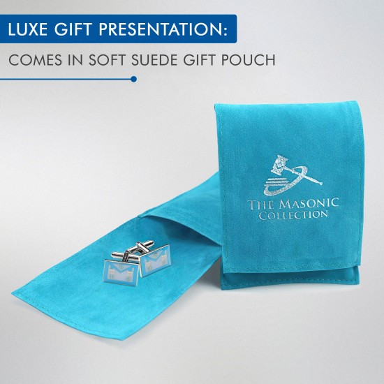 Craft Master Mason Apron Cufflinks