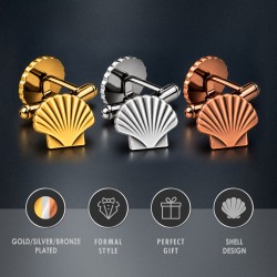 St Thomas of Acon Shell Cufflinks