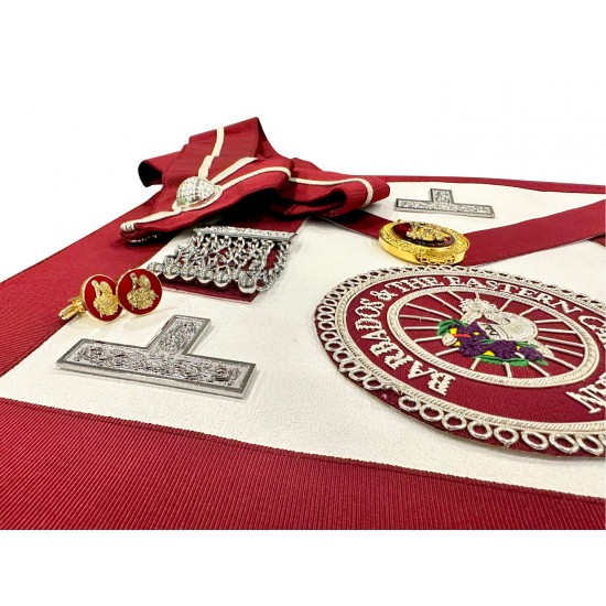 Complete Craft District Stewards Apron with Badge, Collar & Jewel